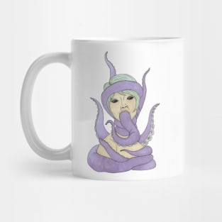 Pastel Octopus Demon Mug
